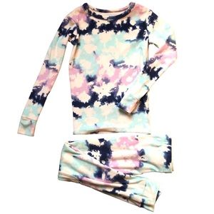 Cat & Jack Girls Long Sleeve Tie Dye Pajama Set | Size 10